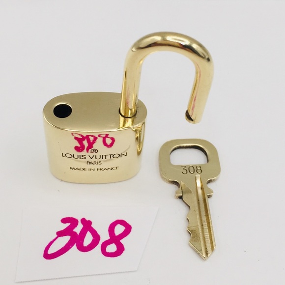 Authentic Louis Vuitton Lock And Key #308 - Picture 2 of 7